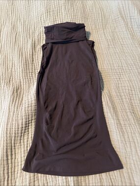SPANX Black Sleeveless Shaping Top with a cowl neck